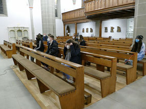 Firmvorbereitungsgottesdienst in St. Crescentius (Foto: Karl-Franz Thiede)